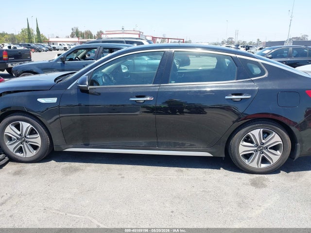 2019 Kia Optima Hybrid Ex მანქანა იყიდება აუქციონზე, vin: KNAGU4LEXK5032104, აუქციონის ნომერი: 45159196