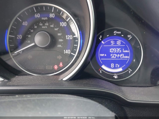 45159199 :رقم المزاد ، 3HGGK5H56FM755506 vin ، 2015 Honda Fit Lx مزاد بيع