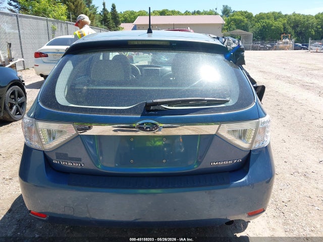 2008 Subaru Impreza 2.5i მანქანა იყიდება აუქციონზე, vin: JF1GH61618H825268, აუქციონის ნომერი: 45159203