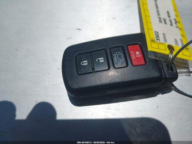 Aukcja sprzedaży 2018 Toyota Rav4 Hybrid Xle, vin: JTMRJREV1JD197848, numer aukcji: 45159212