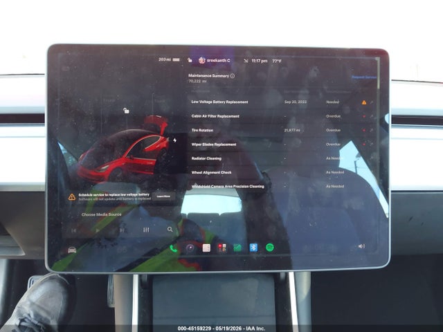 Tesla Model 3 Long Range/performance 2018 5YJ3E1EB7JF096291 Image 7