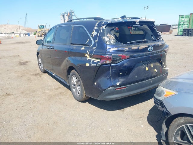 2023 Toyota Sienna Xle მანქანა იყიდება აუქციონზე, vin: 5TDYSKFCXPS088721, აუქციონის ნომერი: 45159387