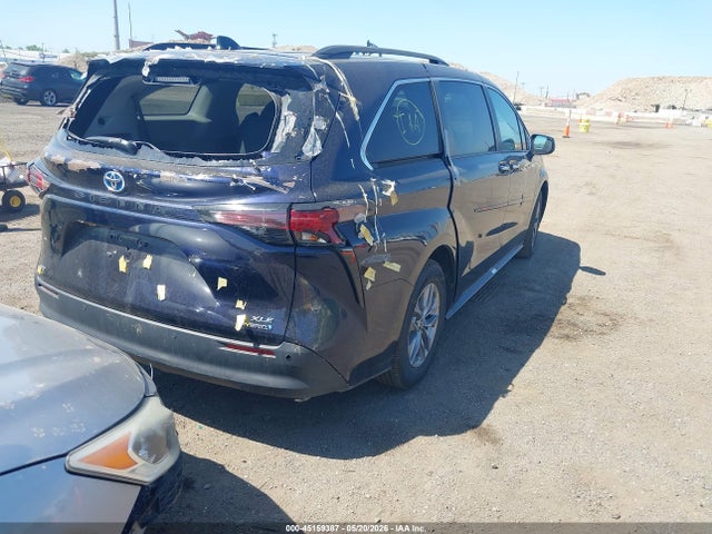 2023 Toyota Sienna Xle მანქანა იყიდება აუქციონზე, vin: 5TDYSKFCXPS088721, აუქციონის ნომერი: 45159387