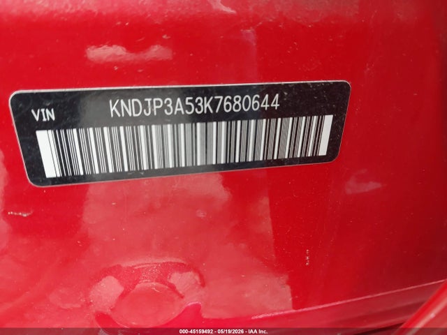 Auction sale of the 2019 Kia Soul +, vin: KNDJP3A53K7680644, lot number: 45159492