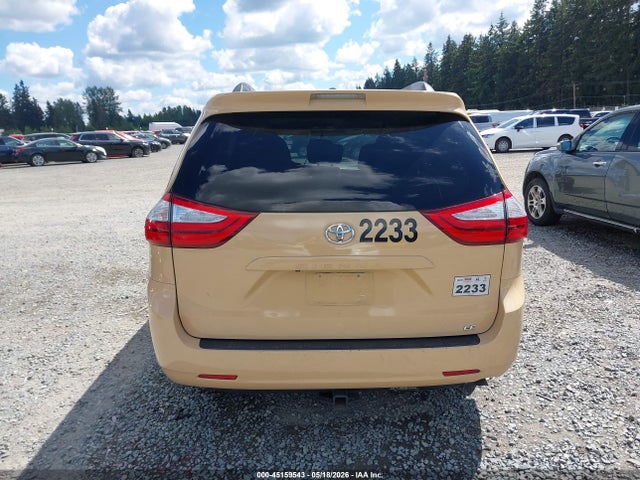 Aukcja sprzedaży 2015 Toyota Sienna Le 8 Passenger, vin: 5TDKK3DC2FS580835, numer aukcji: 45159543