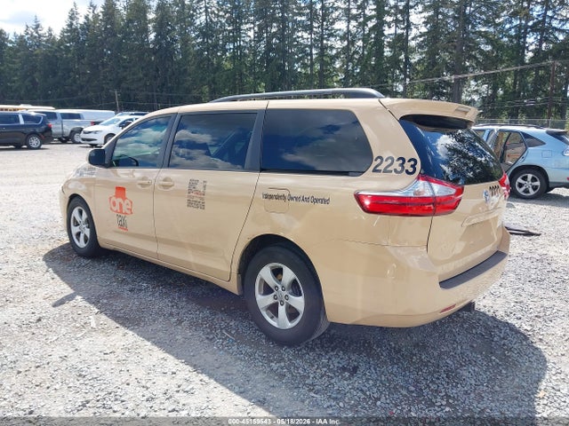 Aukcja sprzedaży 2015 Toyota Sienna Le 8 Passenger, vin: 5TDKK3DC2FS580835, numer aukcji: 45159543