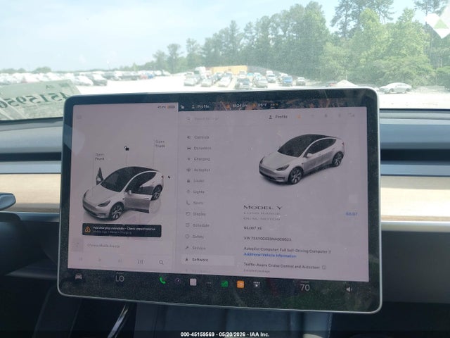 Продажа на аукционе авто 2022 Tesla Model Y Long Range Dual Motor All-wheel Drive, vin: 7SAYGDEE5NA009523, номер лота: 45159569