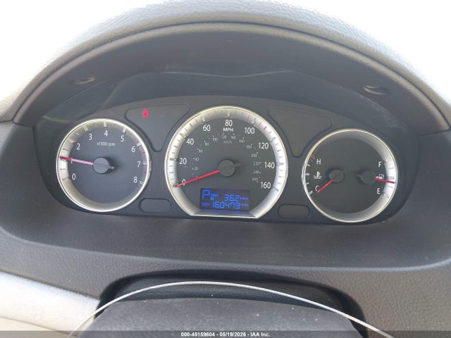 2010 Hyundai Sonata Gls მანქანა იყიდება აუქციონზე, vin: 5NPET4AC4AH575929, აუქციონის ნომერი: 45159604