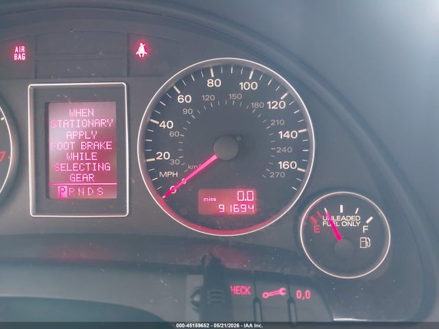 Продаж на аукціоні авто 2007 Audi A4 2.0t, vin: WAUDF78E57A118863, номер лоту: 45159652