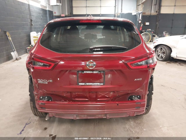 2021 Nissan Rogue Sport S Awd Xtronic Cvt მანქანა იყიდება აუქციონზე, vin: JN1BJ1AW2MW444663, აუქციონის ნომერი: 45159667