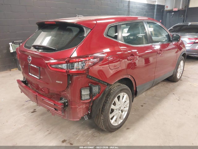 2021 Nissan Rogue Sport S Awd Xtronic Cvt მანქანა იყიდება აუქციონზე, vin: JN1BJ1AW2MW444663, აუქციონის ნომერი: 45159667