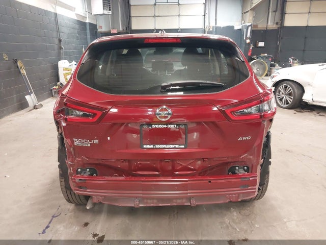 2021 Nissan Rogue Sport S Awd Xtronic Cvt მანქანა იყიდება აუქციონზე, vin: JN1BJ1AW2MW444663, აუქციონის ნომერი: 45159667