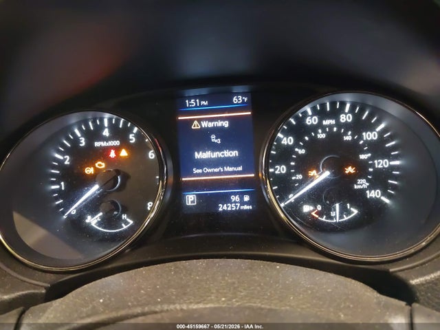 2021 Nissan Rogue Sport S Awd Xtronic Cvt მანქანა იყიდება აუქციონზე, vin: JN1BJ1AW2MW444663, აუქციონის ნომერი: 45159667