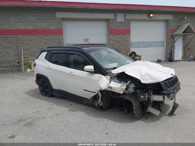 2018 Jeep Compass Altitude 4x4 მანქანა იყიდება აუქციონზე, vin: 3C4NJDBB9JT316204, აუქციონის ნომერი: 45159679