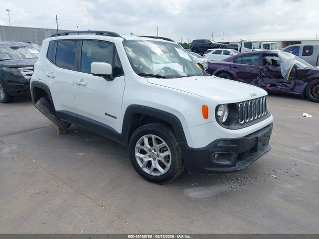 Продажа на аукционе авто 2018 Jeep Renegade Latitude Fwd, vin: ZACCJABB0JPJ07041, номер лота: 45159759