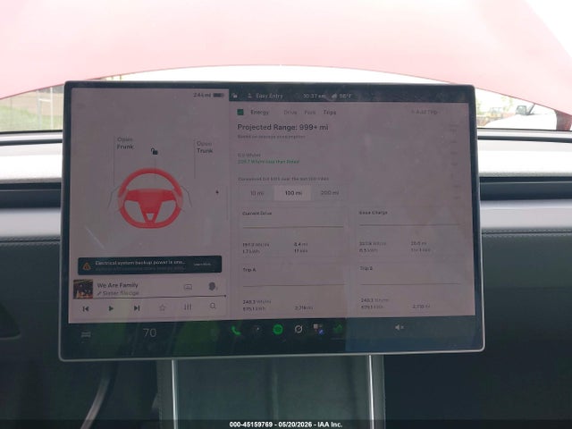 2026 Tesla Model Y All-wheel Drive/long Range Launch Series/premium All-wheel Drive მანქანა იყიდება აუქციონზე, vin: 7SAYGDEE5TA669218, აუქციონის ნომერი: 45159769