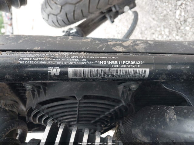 Aukcja sprzedaży 2015 Harley-davidson Xg750, vin: 1HD4NBB11FC506432, numer aukcji: 45159843