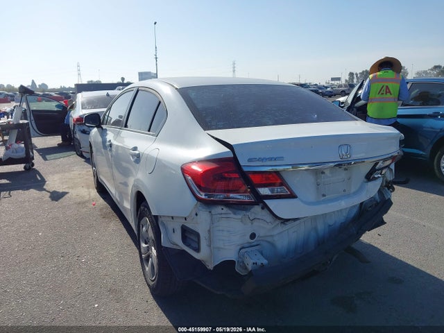 Honda Civic Lx 2014 19XFB2F51EE205828 Image 3