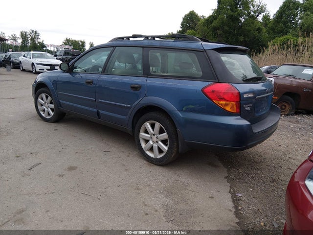 2007 Subaru Outback 2.5i მანქანა იყიდება აუქციონზე, vin: 4S4BP61C177335748, აუქციონის ნომერი: 45159910