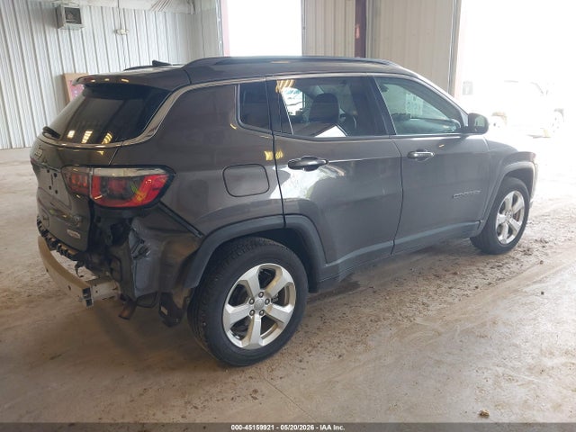 2018 Jeep Compass Latitude Fwd მანქანა იყიდება აუქციონზე, vin: 3C4NJCBB9JT105661, აუქციონის ნომერი: 45159921