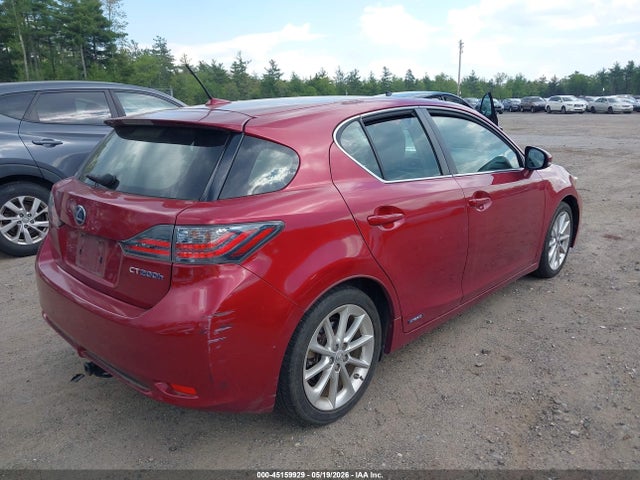 Продажа на аукционе авто 2012 Lexus Ct 200h Premium, vin: JTHKD5BH1C2118109, номер лота: 45159929