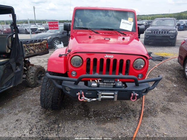 2015 Jeep Wrangler Unlimited Sahara მანქანა იყიდება აუქციონზე, vin: 1C4BJWEG9FL660575, აუქციონის ნომერი: 45159948