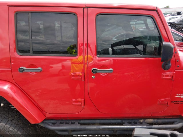 2015 Jeep Wrangler Unlimited Sahara მანქანა იყიდება აუქციონზე, vin: 1C4BJWEG9FL660575, აუქციონის ნომერი: 45159948