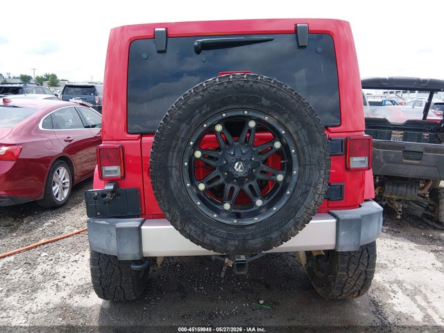 2015 Jeep Wrangler Unlimited Sahara მანქანა იყიდება აუქციონზე, vin: 1C4BJWEG9FL660575, აუქციონის ნომერი: 45159948