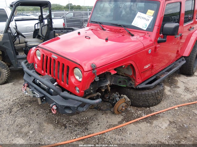2015 Jeep Wrangler Unlimited Sahara მანქანა იყიდება აუქციონზე, vin: 1C4BJWEG9FL660575, აუქციონის ნომერი: 45159948