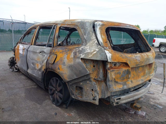 Aukcja sprzedaży 2022 Honda Pilot Awd Ex-l, vin: 5FNYF6H51NB038169, numer aukcji: 45160003