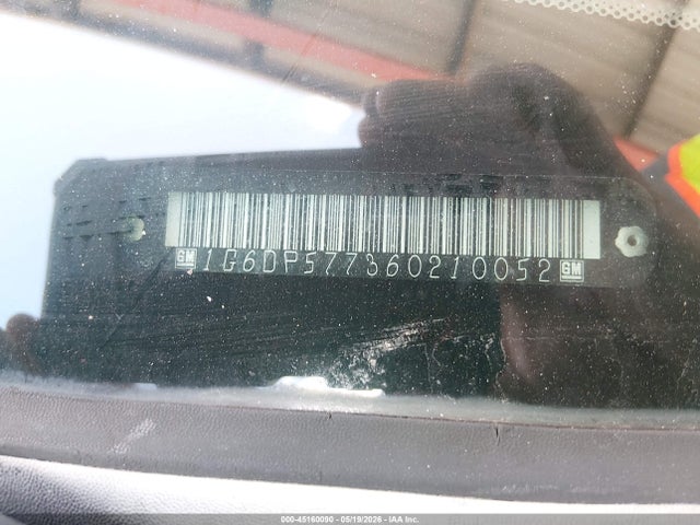 Aukcja sprzedaży 2006 Cadillac Cts Standard, vin: 1G6DP577360210052, numer aukcji: 45160090