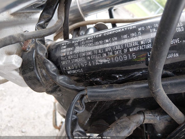 Продажа на аукционе авто 2007 Suzuki Ls650, vin: JS1NP41A972100915, номер лота: 45160105