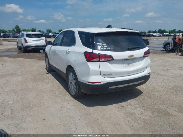 2022 Chevrolet Equinox Fwd Lt მანქანა იყიდება აუქციონზე, vin: 3GNAXKEVXNL164924, აუქციონის ნომერი: 45160134