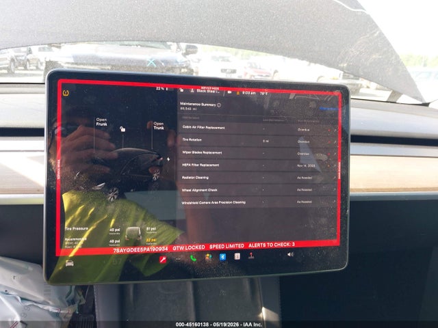 Продаж на аукціоні авто 2023 Tesla Model Y Awd/long Range Dual Motor All-wheel Drive, vin: 7SAYGDEE5PA190934, номер лоту: 45160138