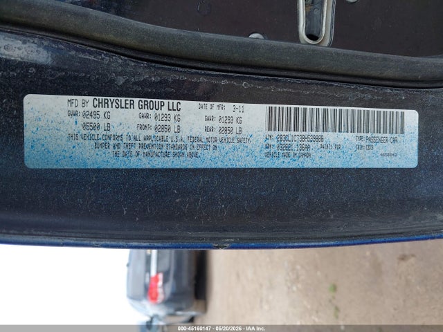 Aukcja sprzedaży 2011 Dodge Charger Police, vin: 2B3CL1CT3BH539888, numer aukcji: 45160147