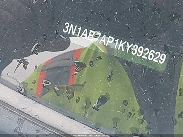 Aukcja sprzedaży 2019 Nissan Sentra Sv, vin: 3N1AB7AP1KY392629, numer aukcji: 45160180