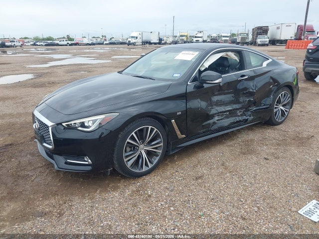 2018 Infiniti Q60 2.0t Pure მანქანა იყიდება აუქციონზე, vin: JN1CV7EK3JM200580, აუქციონის ნომერი: 45160190