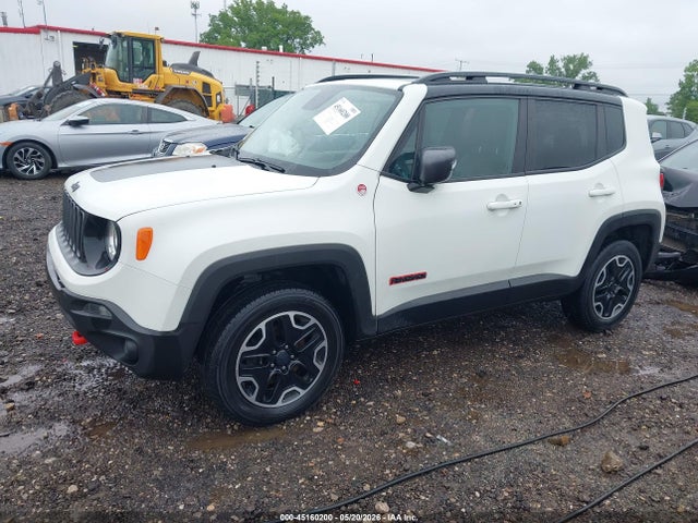 2017 Jeep Renegade Trailhawk 4x4 მანქანა იყიდება აუქციონზე, vin: ZACCJBCB6HPE96608, აუქციონის ნომერი: 45160200