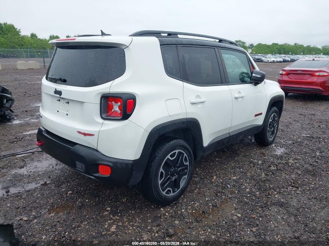 2017 Jeep Renegade Trailhawk 4x4 მანქანა იყიდება აუქციონზე, vin: ZACCJBCB6HPE96608, აუქციონის ნომერი: 45160200