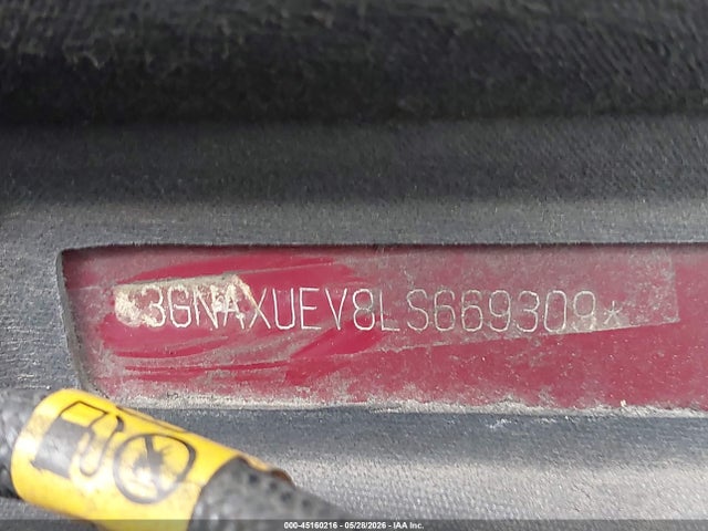 45160216 :رقم المزاد ، 3GNAXUEV8LS669309 vin ، 2020 Chevrolet Equinox Awd Lt 1.5l Turbo مزاد بيع