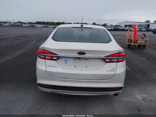 Aukcja sprzedaży 2018 Ford Fusion Hybrid Se, vin: 3FA6P0LU7JR276445, numer aukcji: 45160252