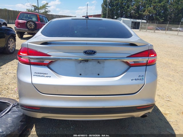 Продажа на аукционе авто 2017 Ford Fusion Hybrid Se, vin: 3FA6P0LU5HR382175, номер лота: 45160313