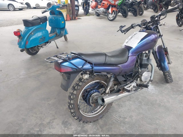 45160342 :رقم المزاد ، JH2MC2411MK000503 vin ، 1991 Honda Cb250 مزاد بيع