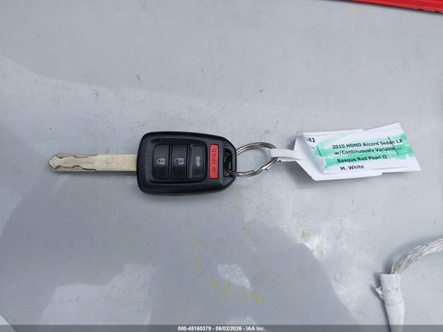 Aukcja sprzedaży 2015 Honda Accord Lx, vin: 1HGCR2F35FA204698, numer aukcji: 45160379