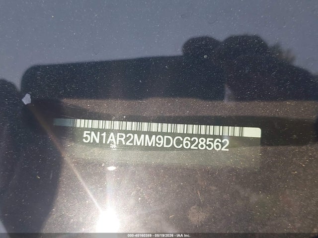2013 Nissan Pathfinder Sv მანქანა იყიდება აუქციონზე, vin: 5N1AR2MM9DC628562, აუქციონის ნომერი: 45160389