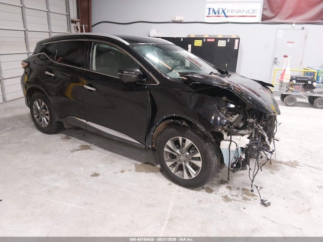 2018 Nissan Murano Sl მანქანა იყიდება აუქციონზე, vin: 5N1AZ2MG8JN184214, აუქციონის ნომერი: 45160420