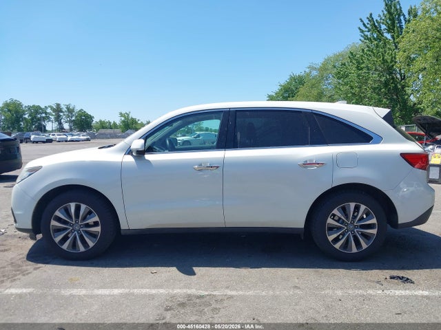 45160428 :رقم المزاد ، 5FRYD4H42GB061611 vin ، 2016 Acura Mdx Technology   Acurawatch Plus Packages/technology Package مزاد بيع