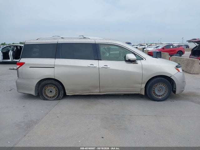 45160507 :رقم المزاد ، JN8AE2KP9C9046619 vin ، 2012 Nissan Quest S مزاد بيع