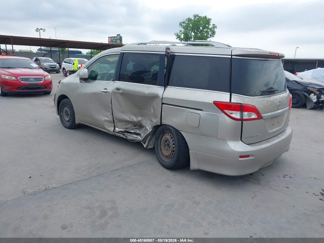45160507 :رقم المزاد ، JN8AE2KP9C9046619 vin ، 2012 Nissan Quest S مزاد بيع