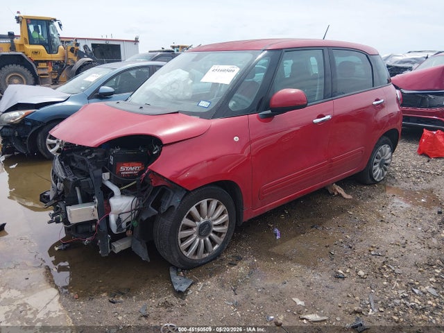 45160509 :رقم المزاد ، ZFBCFABH9EZ015221 vin ، 2014 Fiat 500l Easy مزاد بيع